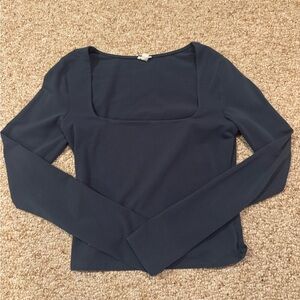 GARAGE OPEN NECK LONG SLEEVE